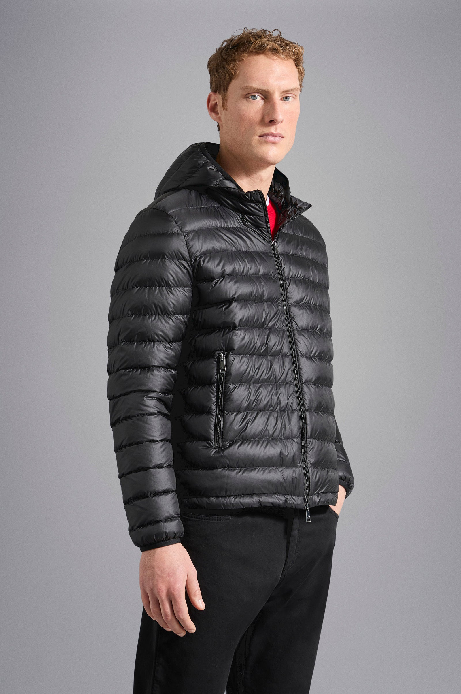 Ultralight Down Jacket With Iconic Badge