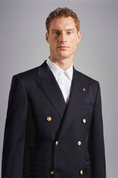 Double Breasted Wool Blazer