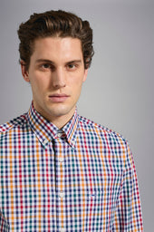 Multicolour Check Cotton Shirt