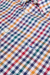 Multicolour Check Cotton Shirt