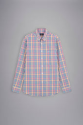 Multicolour Check Cotton Shirt