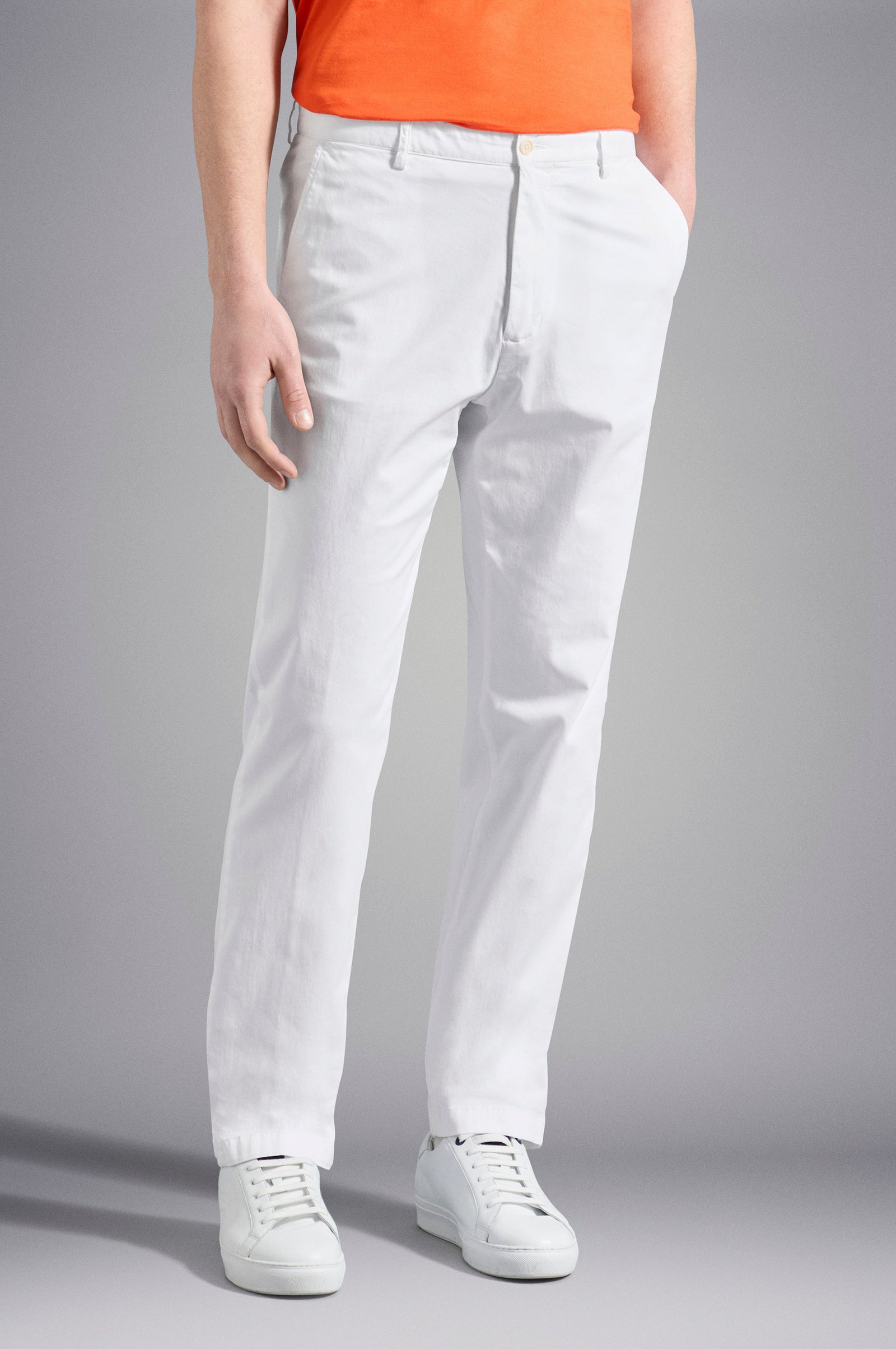 Stretch Cotton Trousers