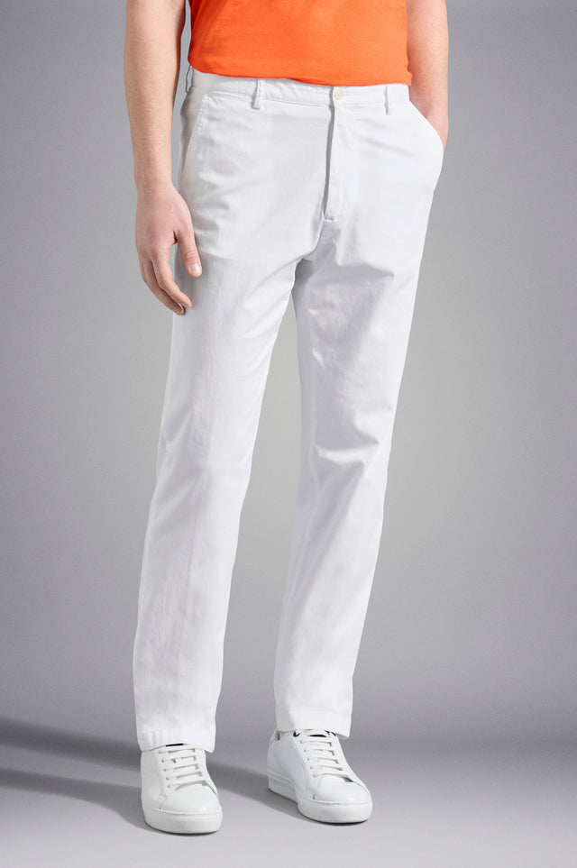 Stretch Cotton Trousers