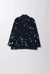 Estate Velvet Bandhani Shirt