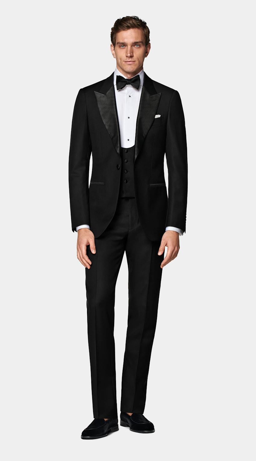 Three Piece Tailored Fit Lazio Tuxedo