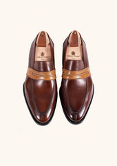 Penny Loafer With Eel Strap