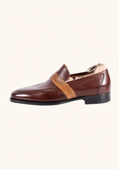 Penny Loafer With Eel Strap