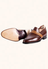 Penny Loafer With Eel Strap
