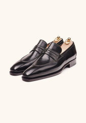 Midnight Green Penny Loafers