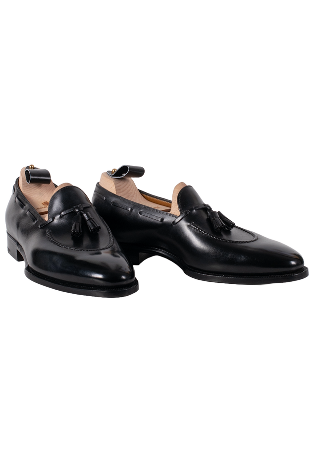 Black Tassel Loafers
