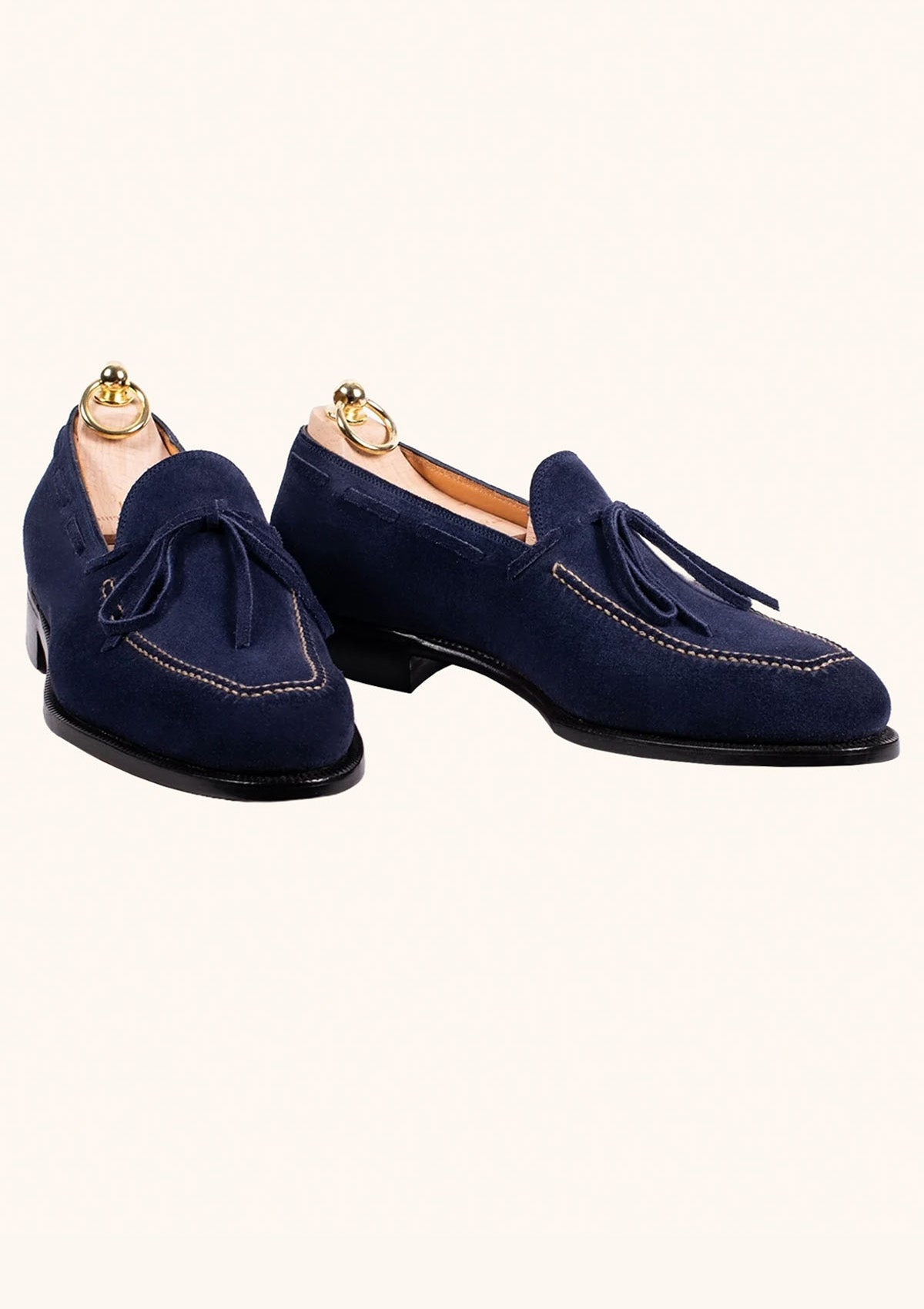 Suede Tassel Loafers