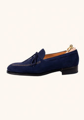Suede Tassel Loafers