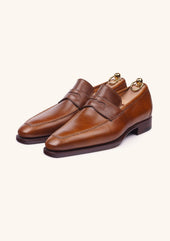 Cinnamon Penny Loafers
