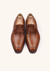 Cinnamon Penny Loafers