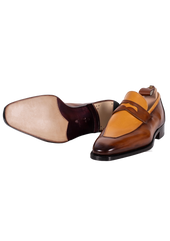 Two Toned Loafers