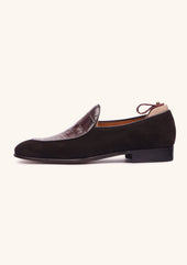Belgian Loafers With Alligator Apron