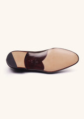 Belgian Loafers With Alligator Apron