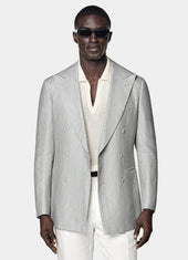 Herringbone Tailored Fit Havana Blazer