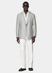 Herringbone Tailored Fit Havana Blazer