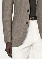 Checked Tailored Fit Havana Blazer