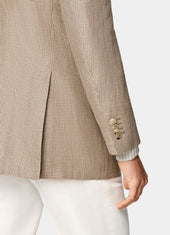 Houndstooth Relaxed Fit Roma Blazer