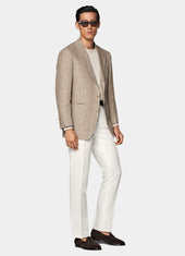 Houndstooth Relaxed Fit Roma Blazer