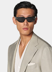 Herringbone Relaxed Fit Roma Blazer
