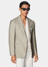 Herringbone Relaxed Fit Roma Blazer