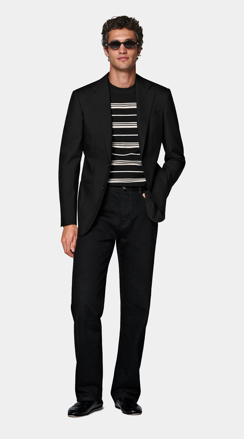 Tailored Fit Havana Suit Jacket