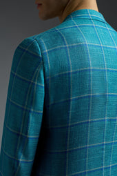 Wool Silk and Linen Capri Blazer