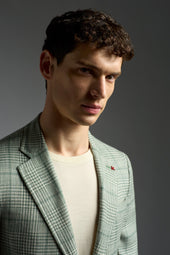 Wool Cotton Silk and Linen Capri Blazer