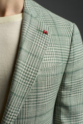 Wool Cotton Silk and Linen Capri Blazer