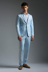 Cotton Linen Capri Blazer