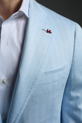 Cotton Linen Capri Blazer