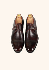 Brogued Captoe Single Monks