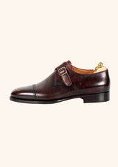 Brogued Captoe Single Monks