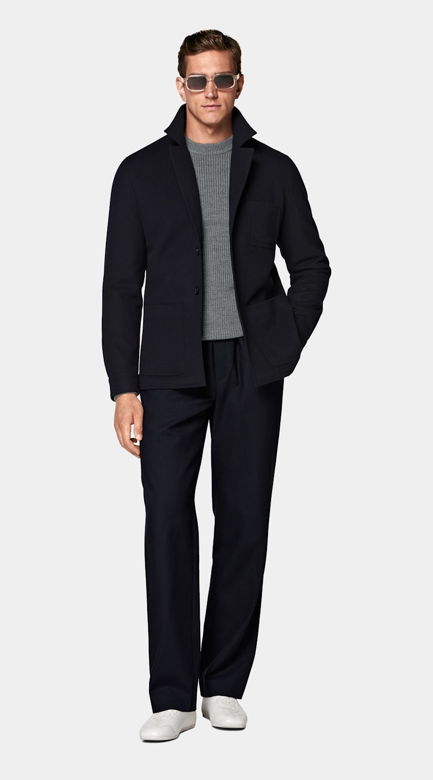 Relaxed Fit Shirt Jacket