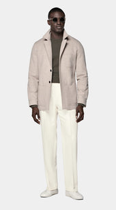 Sand Relaxed Fit Shirt-Jacket