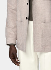 Relaxed Fit Shirt Jacket