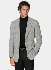 Checked Tailored Fit Milano Blazer