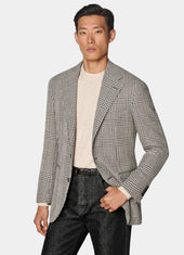 Checked Relaxed Fit Roma Blazer