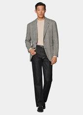 Checked Relaxed Fit Roma Blazer