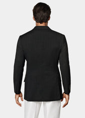Herringbone Tailored Fit Milano Blazer