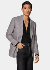 Checked Tailored Fit Milano Blazer