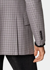 Checked Tailored Fit Milano Blazer