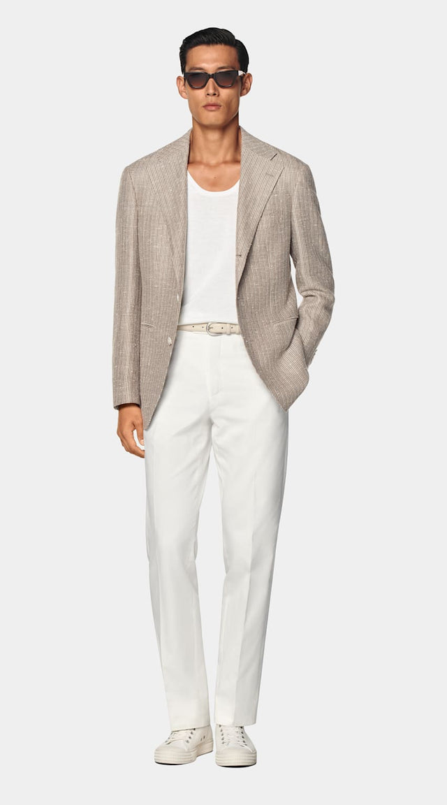 Taupe Relaxed Fit Roma Blazer