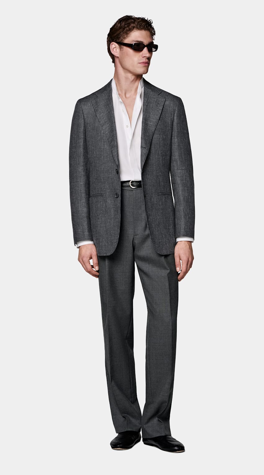 Checked Tailored Fit Havana Blazer