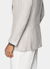 Checked Relaxed Fit Roma Blazer