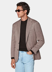 Herringbone Relaxed Fit Roma Blazer