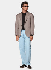 Herringbone Relaxed Fit Roma Blazer